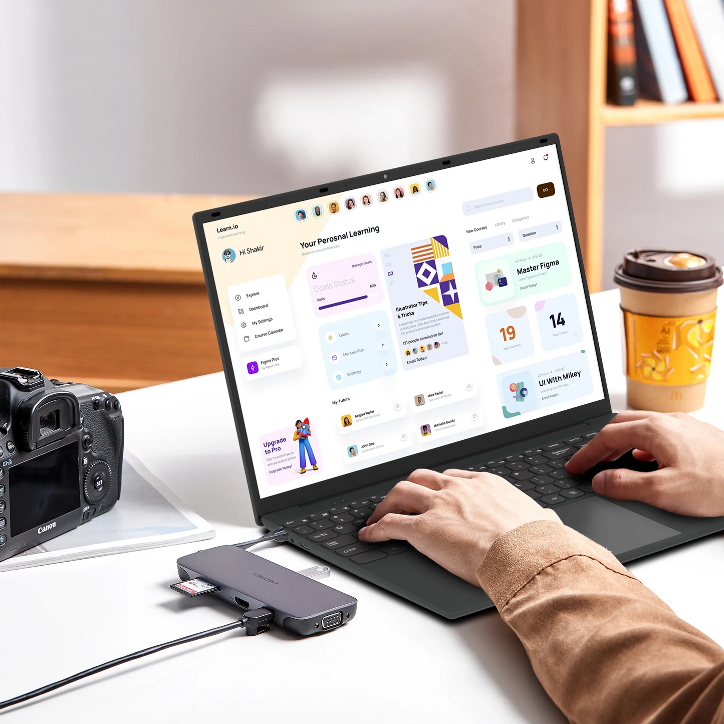 SANPTENT 16" Laptop, 16GB RAM 512GB SSD Windows 11 Pro Computer, 4-Core Intel Alder Lake N95, 1920*1200 IPS Screen, FingerPrint, Backlit Keyboard