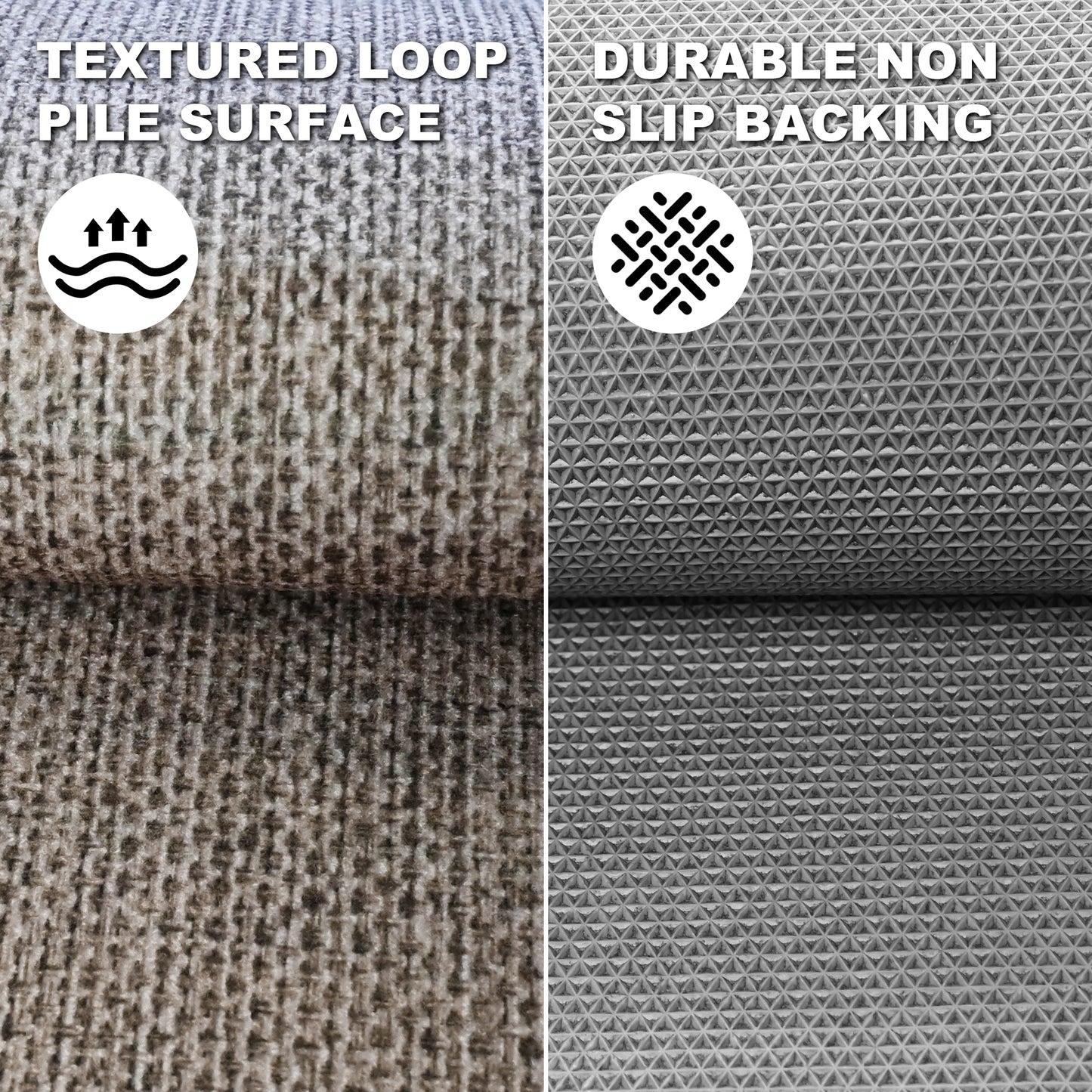 Vaparinckl Door Mat, Non Slip Front Indoor Doormat, Welcome Mat for Inside, Absorbent Rubber, Low Profile Dirt Trapper outdoor Rug For Entryway & Outside Entrance