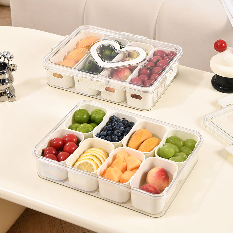 Divided Serving Tray with 8 Compartment
